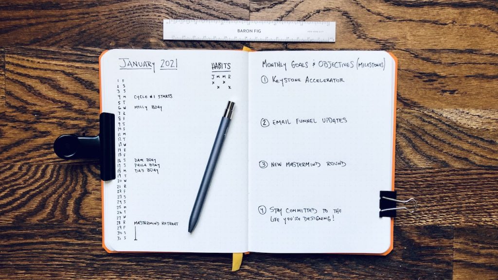How to Setup Your Bullet Journal for 2021